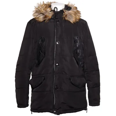 Winterjas (Zwart) van Zara Man Basic Polyester