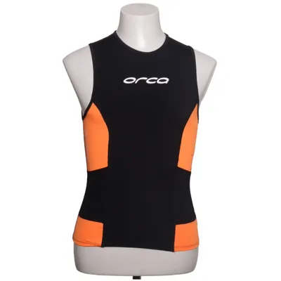 Bicycle shirt (Gray, Orange, Multicolored) from Orca Elastane, Polyamide