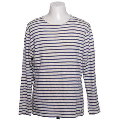 Långärmad t-shirt (Blå, Vit) från Wood Wood Bomull