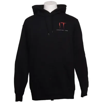 Hoodie (Black, Multicolored) from Divided by H&M Cotton, Polyester