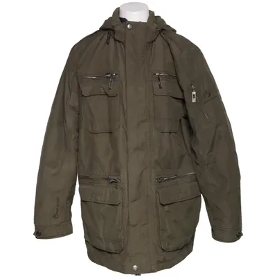 Outdoor jacket (Green) from First B Polyester