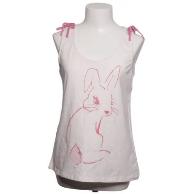 Tank­top (Weiß, Pink) von La Senza Baumwolle, Elasthan