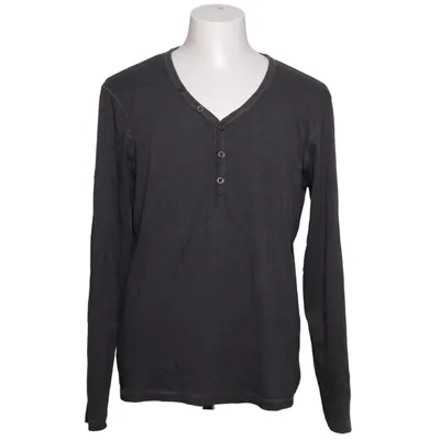 Henley T-shirt (Grå) fra Manguun Bomuld