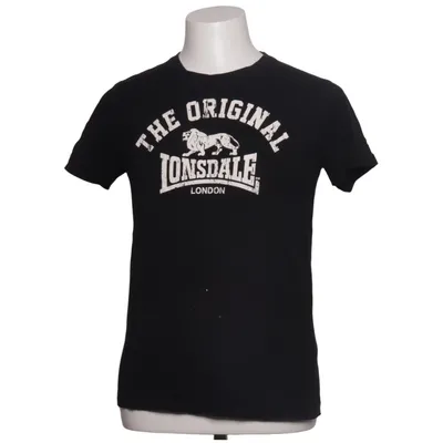 T-shirt (Black) from Lonsdale Cotton