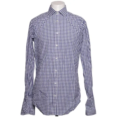 Shirt (Blue, White) from TM Lewin Cotton