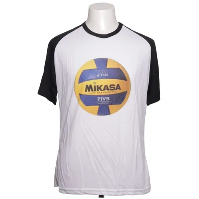 Baseballtröja (Vit, Svart, Blå) från Mikasa