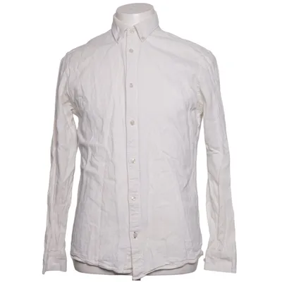 Shirt (Wit) van Tailored Originals Katoen, Linnen