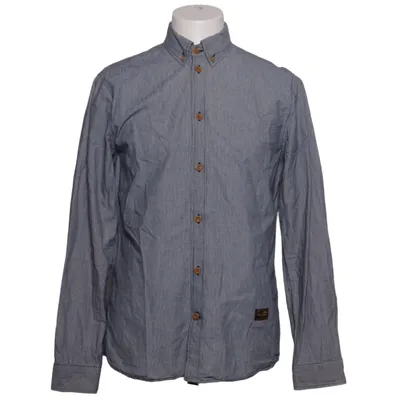 Button down shirt (Blue) from Kings of Indigo Hemp, Organic cotton