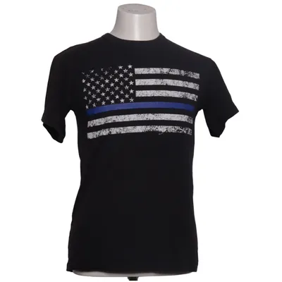 T-shirt (Svart, Blå, Vit) från Rothco Bomull, Polyester