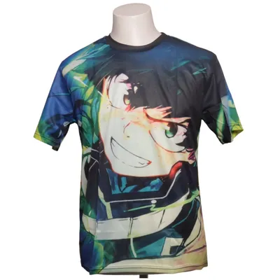 T-shirt (Blå, Svart, Flerfärgad)