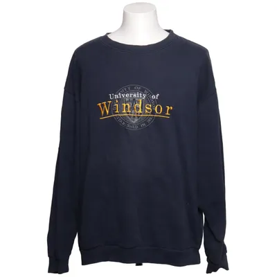 Sweatshirt (Blå) fra Hotline Bomuld, Polyester