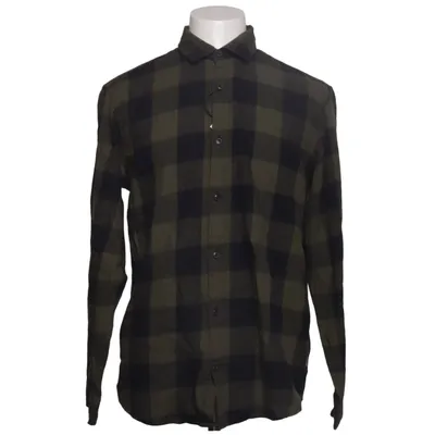 Chemise en flanelle (Vert, Noir) de Jack & Jones Coton