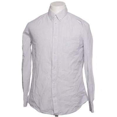 Button down shirt (White, Blue) from Monoprix Homme