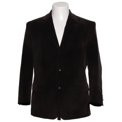 Blazer (Brown) from Ariston Cotton, Elastane