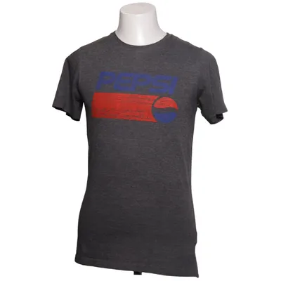 T-shirt (Grå, Flerfarvet) fra Pepsi Bomuld, Polyester