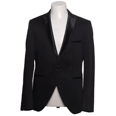 Smoking blazer (Zwart) van Maricci Polyester, Viscose