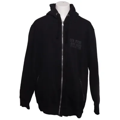 Kapuzenpullover (Schwarz) von Angelo Litrico Baumwolle, Polyester