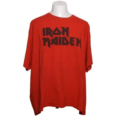 T-shirt (Rouge) de Iron Maiden Coton