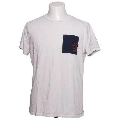 T-shirt (Wit, Blauw, Rood) van Kenvelo Katoen