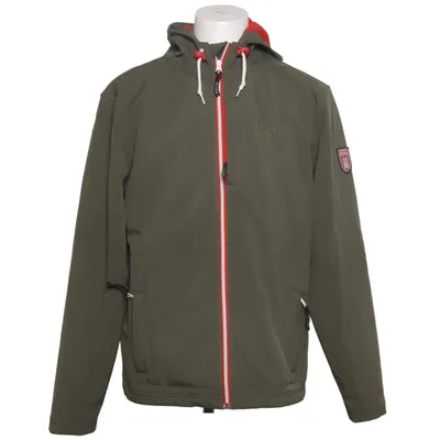 Anorak (Green, Red) from Denbe Polyester, Polyurethane