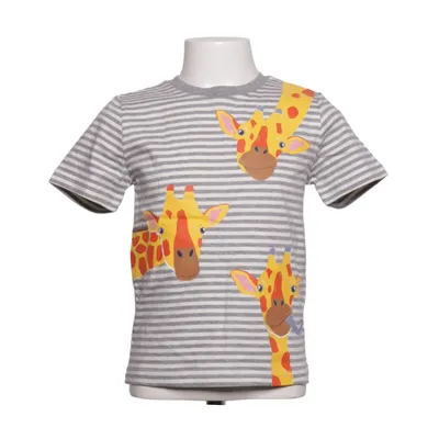 T-shirt (Gray, White, Multicolored) from Boden Cotton