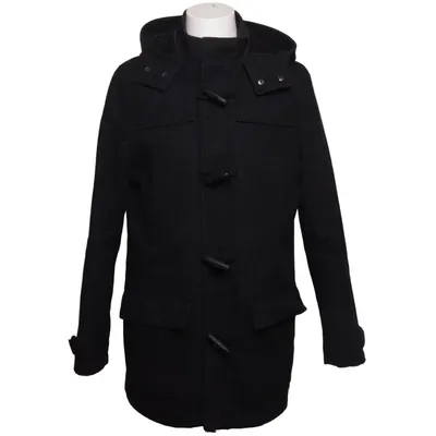 Dufflecoat (Sort) fra Cedarwood State Akryl, Polyamid, Polyester, Uld