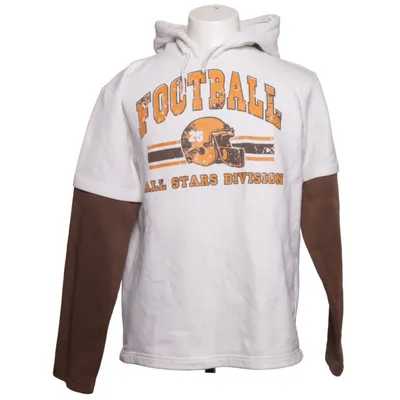 Capuchon sweater (Wit, Bruin, Oranje) van Enemy Katoen, Polyester