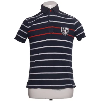 Polo (Bleu, Blanc, Rouge) de Slam Coton