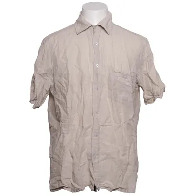 Chemise à manches courtes (Beige) de Matinique Coton, Lin