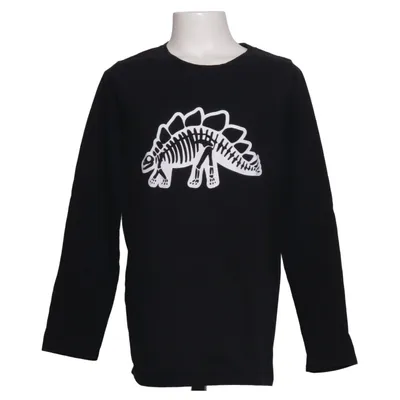 Langærmet t-shirt (Sort) fra Cat & Jack Bomuld, Genanvendt polyester