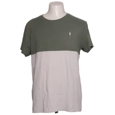 T-shirt (Grøn, Hvid) fra Nikin Økologisk bomuld, Genanvendt polyester