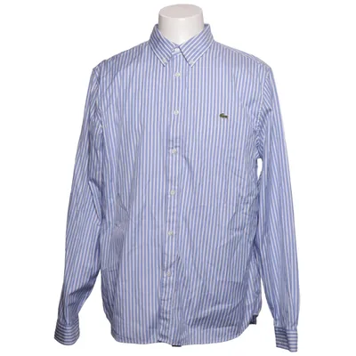 Buttondown-skjorta (Blå, Vit) från Lacoste Bomull
