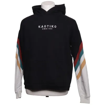 Huvtröja (Svart, Flerfärgad) från Kaotiko Bomull, Polyester
