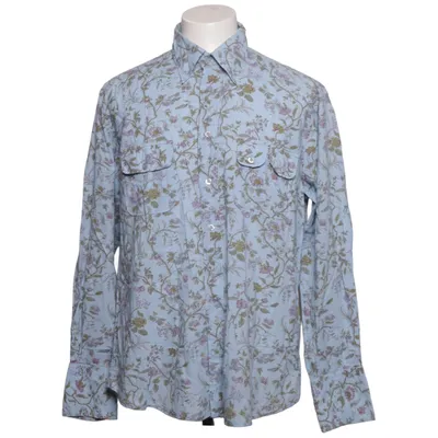 Shirt (Blue, Multicolored) from Louisiana Cotton