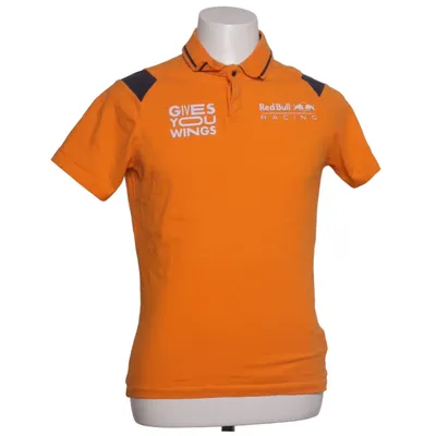 Polo (Orange, Bleu) de Redbull Coton, Élasthane