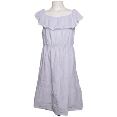Jurk (Blauw, Wit) van Mini Molly Katoen
