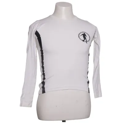 Långärmad t-shirt (Vit, Svart) från Bikkembergs Bomull