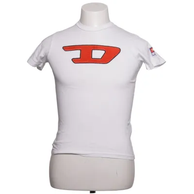 T-shirt (Hvid, Rød) fra Diesel Bomuld