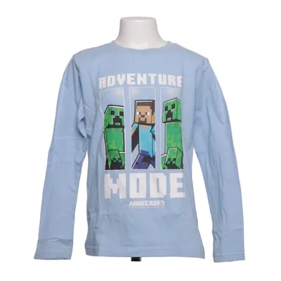 Långärmad t-shirt (Blå) från Minecraft Bomull