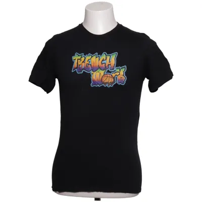 T-shirt (Black, Multicolored) from Trench