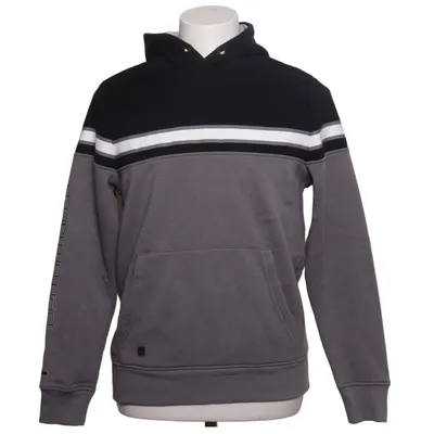 Huvtröja (Svart, Grå, Vit) från Ombre Bomull, Polyester
