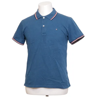 Pikétröja (Blå, Röd, Vit) från Celio Bomull, Elastan