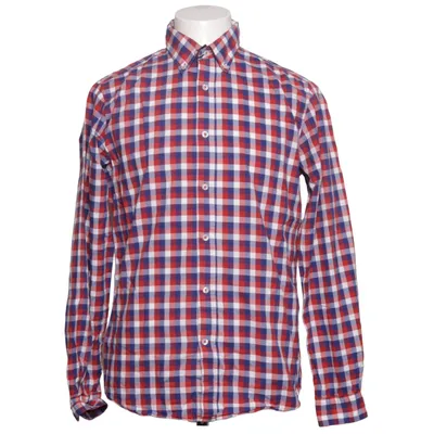Button down shirt (Blue, Red, White) from Sfera Men Cotton