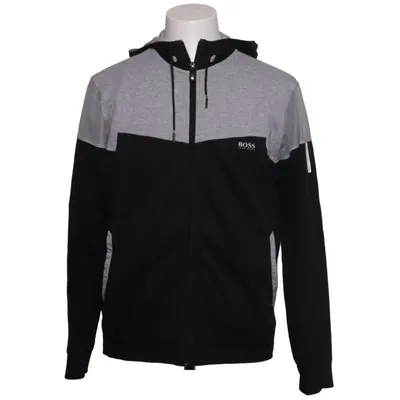 Hættetrøje (Sort, Grå) fra Hugo Boss Bomuld, Elastan, Polyester