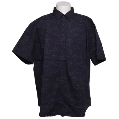 Short sleeve shirt (Blue) from Johann Popken Cotton