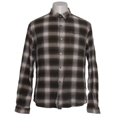 Flannel skjorte (Grå, Beige) fra Shine Original Bomuld