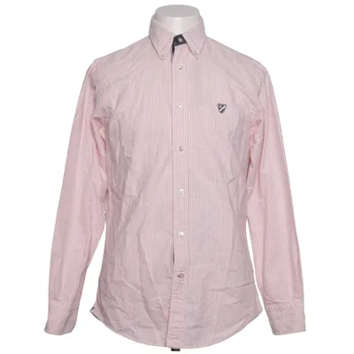 Buttondownskjorte (Pink, Hvid) fra Cremieux Bomuld