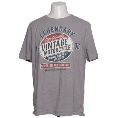 T-shirt (Grau) von Kitaro Baumwolle