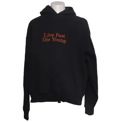 Huvtröja (Svart) från Lfdy Bomull, Polyester