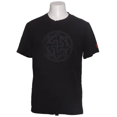T-shirt (Zwart) van Garda Katoen, Elastaan